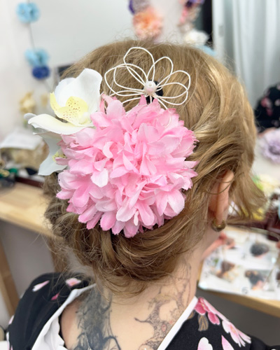 Hair gallery 发型 和服