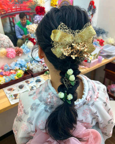 Hair gallery 发型 和服