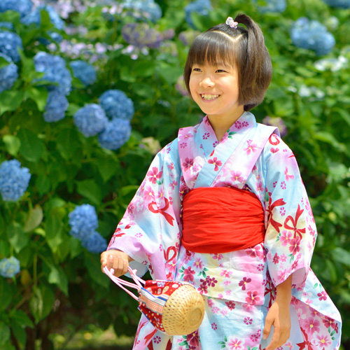 Children’s yukata夏季兒童浴衣（子ども浴衣）