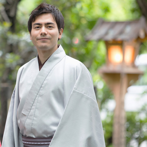 Men's Summer kimono 夏季男士和服（男性夏着物）