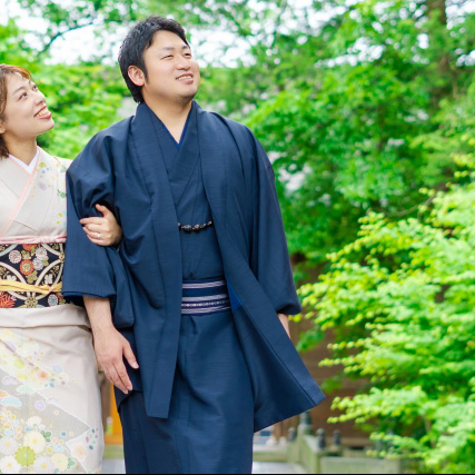 男子高級着物（男性和服）プランMen’s kimono