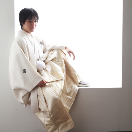 Samurai crested hakama 男性武士紋付袴 (武士服)プラン